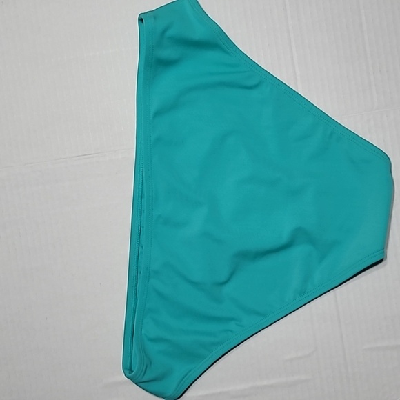 Shade & Shore, Bikini Bottoms, Size M (8-10), Teal Green - Picture 2 of 5